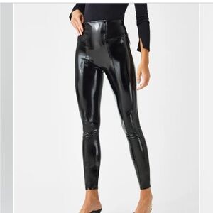 SPANXshape™ Faux Leather
Patent Leggings size Small petite